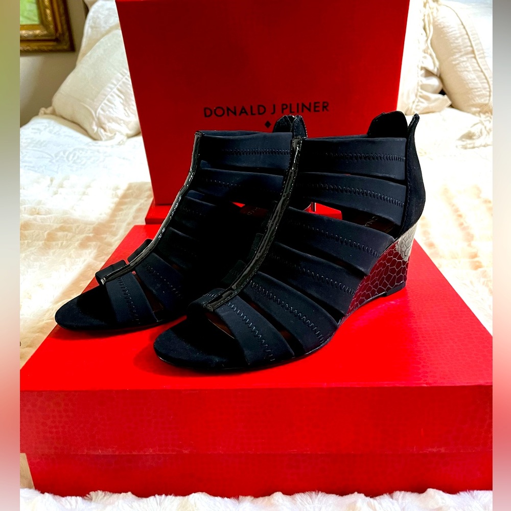 Donald J. Pliner wedge sandals